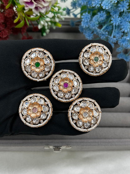 Grace Moissanite Ring (Adjustable)