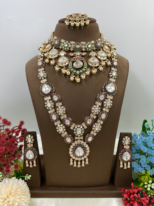 Rudhra Premium Moissanite Combo Set
