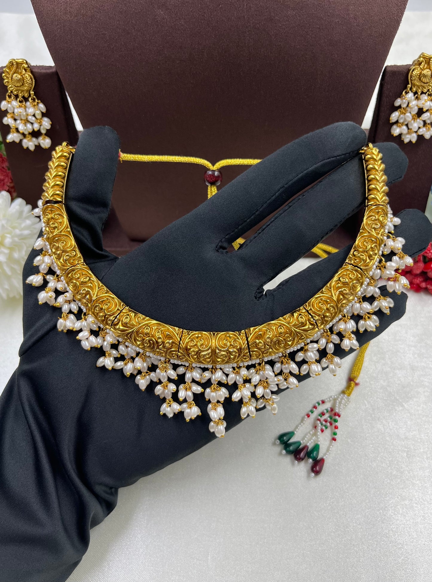 Trisha Traditional South Indian Necklace