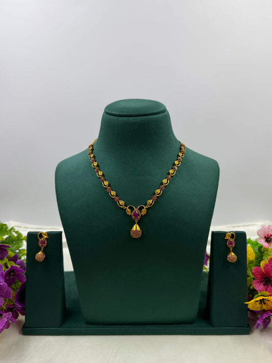 Shreya Victorian Premium Necklace