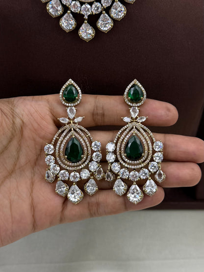 Oviya Victorian Choker Necklace Set