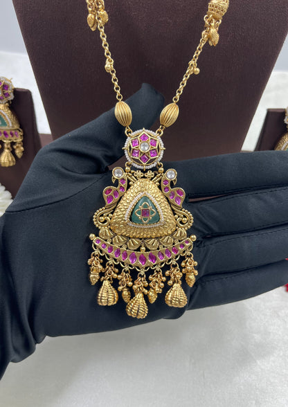 Usha Heritage long Necklace