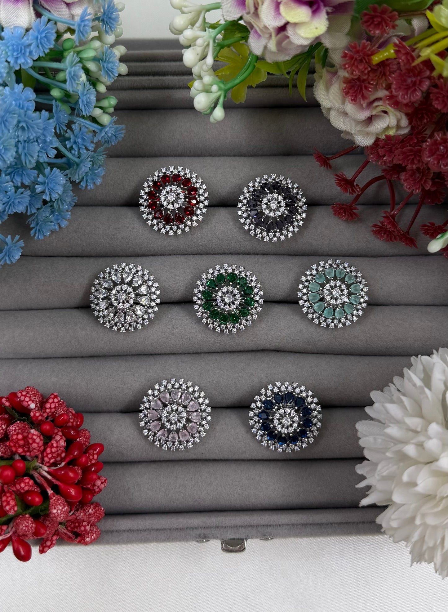 Kenzie American Diamond Ring (Adjustable)