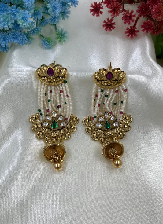 Indu Brass Earing