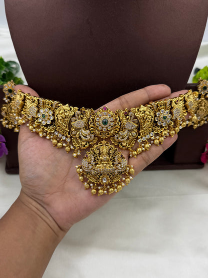 Vamika South Temple Choker Necklace Set