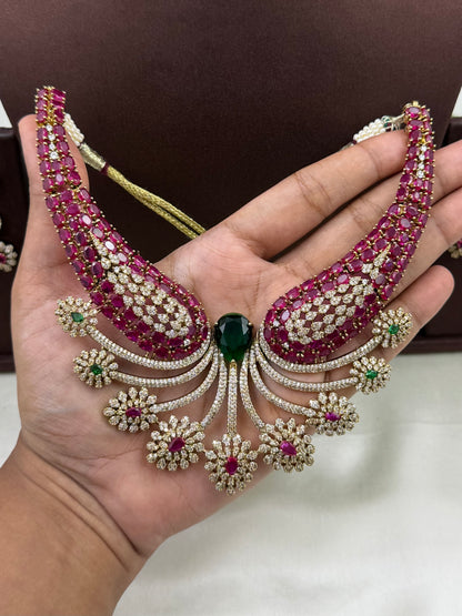 Janhvi Premium Victorian Necklace Set