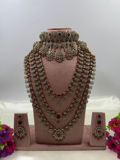 Lina Premium Victorian Three Layering Combo Set