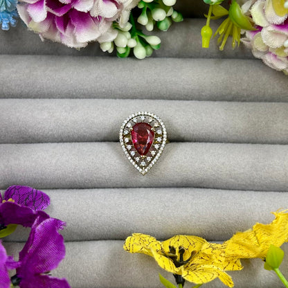 Nidhi Victorian Premium Ring (Adjustable)