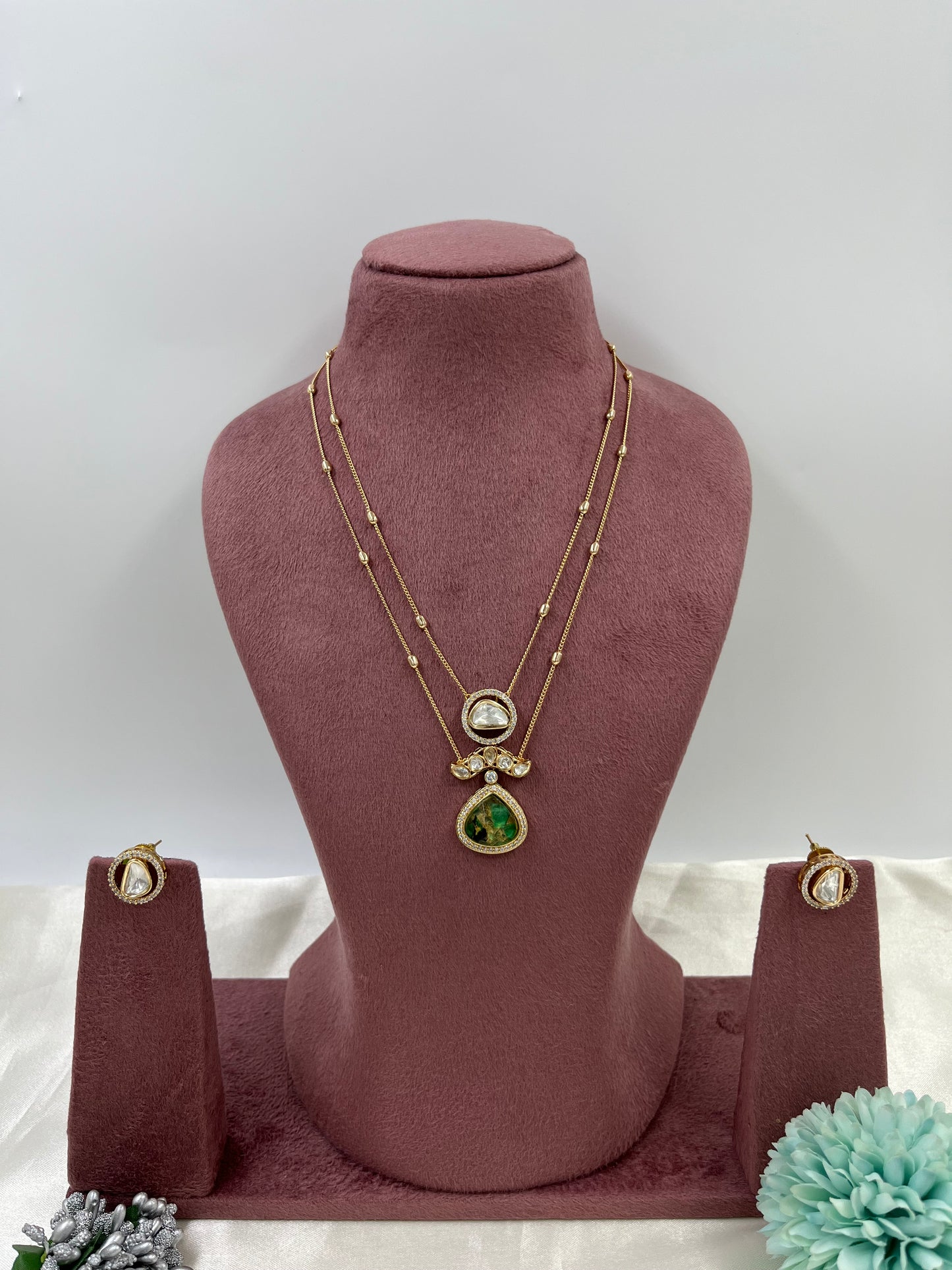 Myra Crystal Bloom Necklace