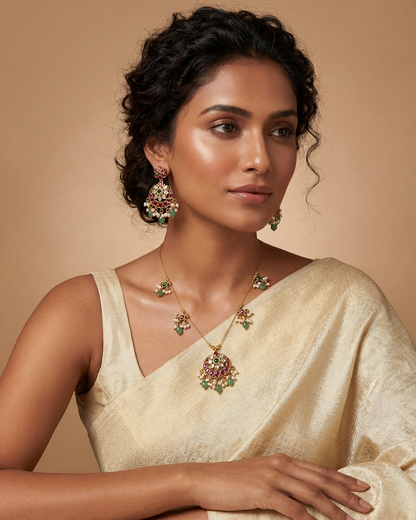 Unnati Invisible Traditional Necklace