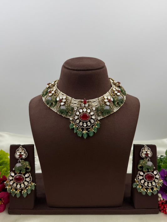 Gajraj Heritage Necklace Set