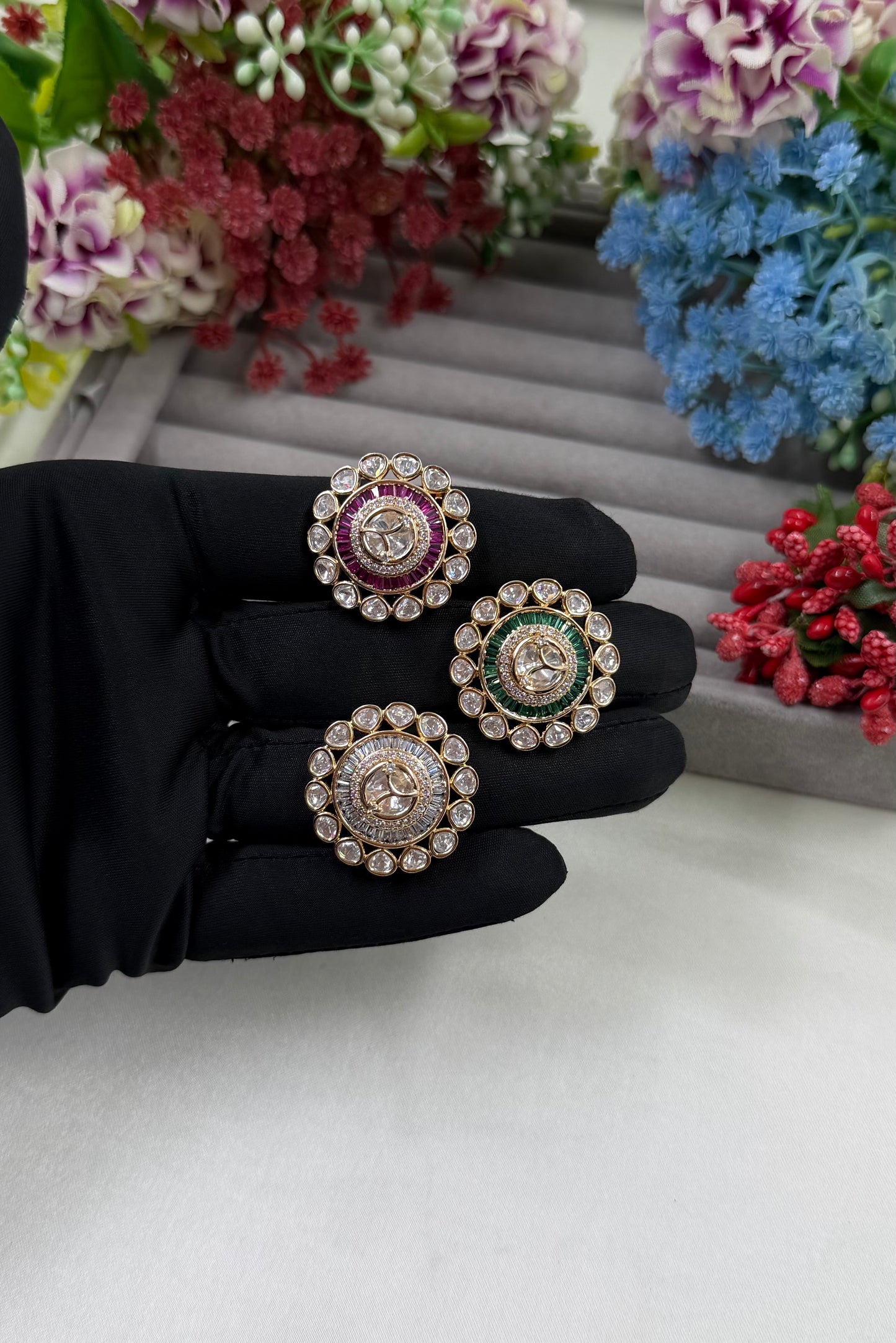 Suruchi Moissanite Ring (Adjustable)