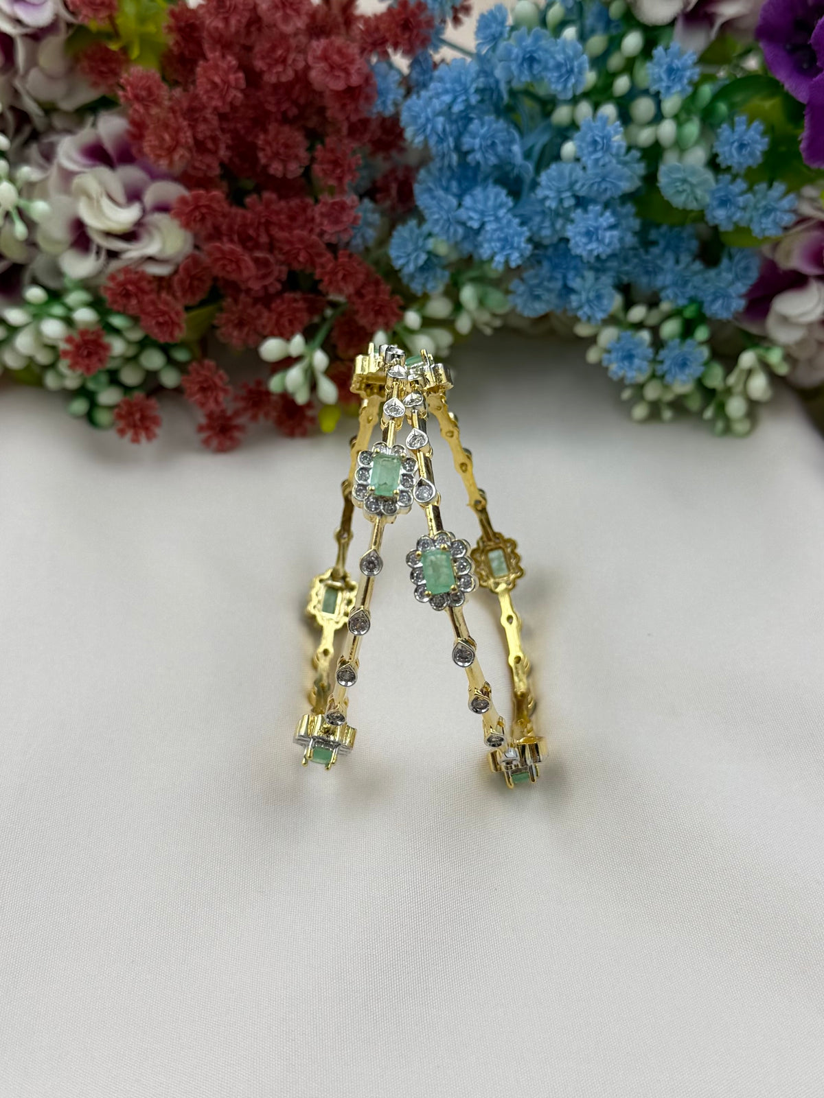 Joanna American Diamond Bangles