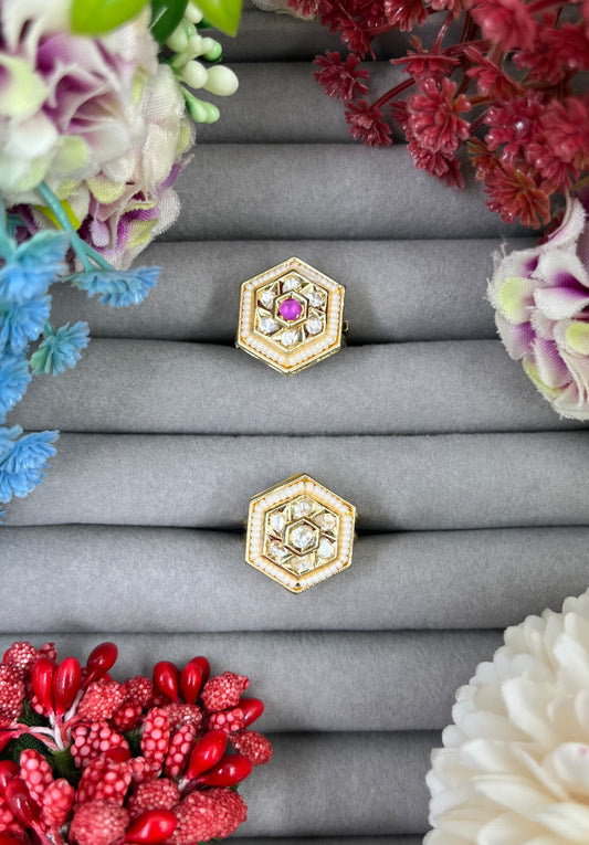 Sati Moissanite Ring