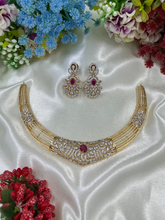 Nisa Traditional Micro Gold Necklace