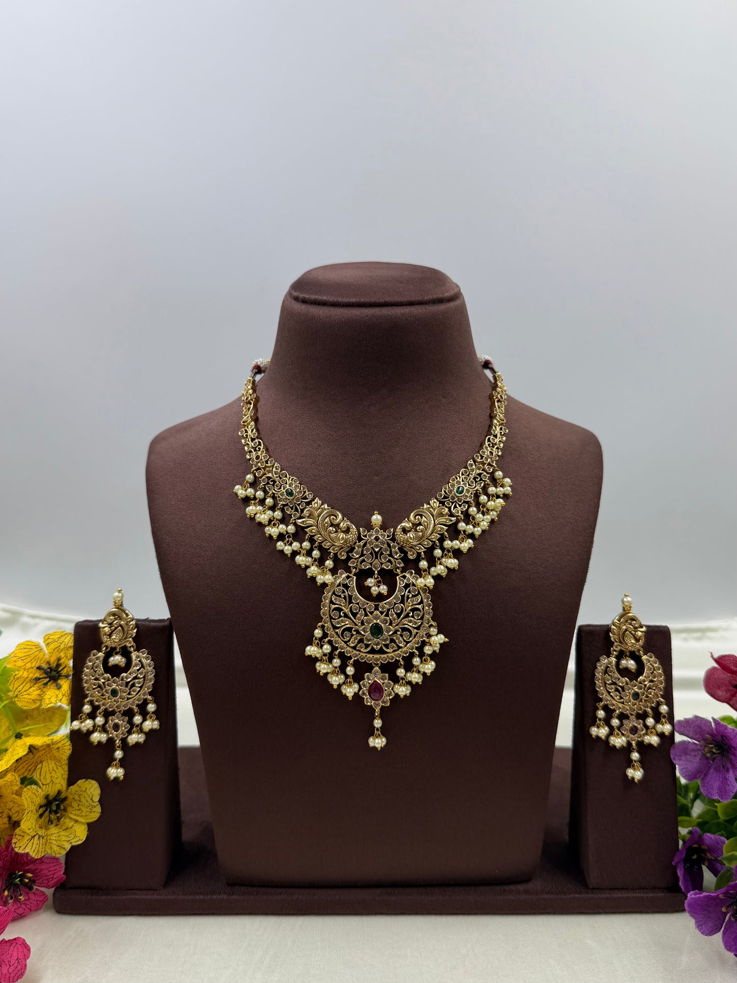 Pooja Premium Traditional Necklace