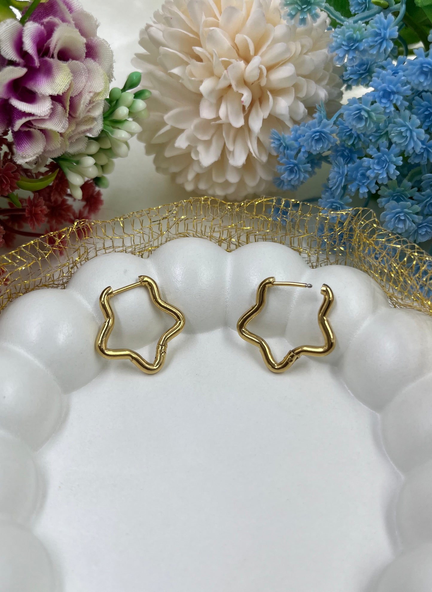 Tara Gold Plated Earing