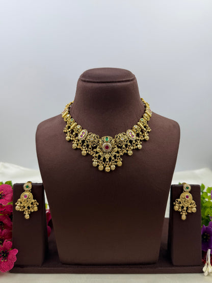 Prachi Premium Chorski Necklace Set
