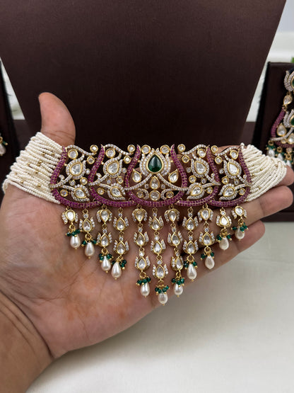 Aditi Victorian Choker Set