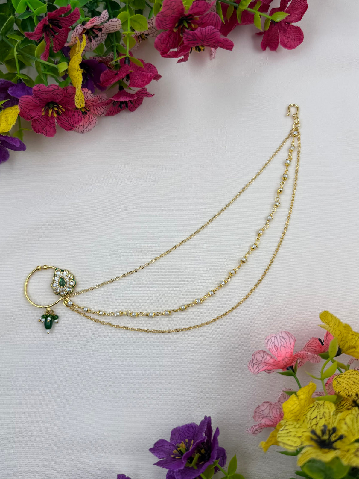 Amrita Traditional Indian Nose Ring