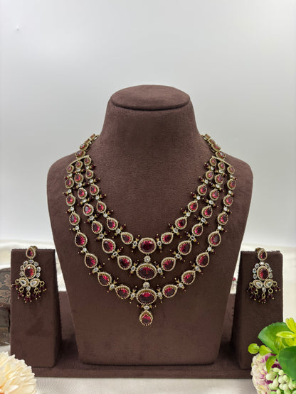Gulbahar Rani Victorian Layered Necklace