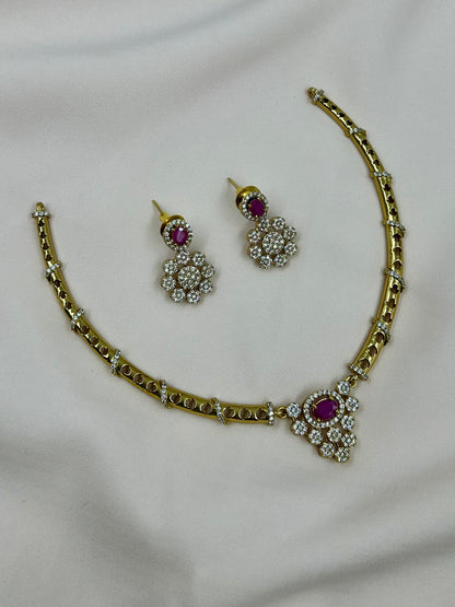 Traditional Hasli Necklace Set