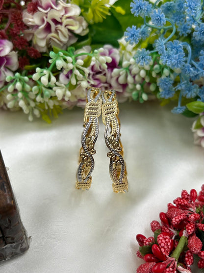 Vinya Premium Two-tone Bangles