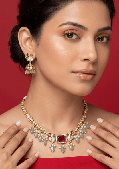Tanvi Victorian Delicate Necklace