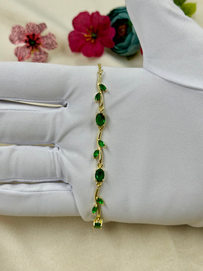 Vine Spark Anti-Tarnish Stainless Steel Bracelet (Adjustable)
