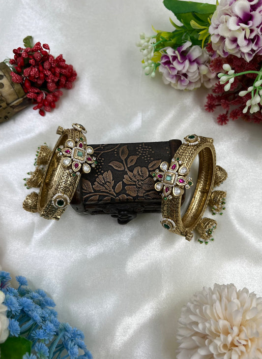 Tejal Heritage Bangles [Openable]