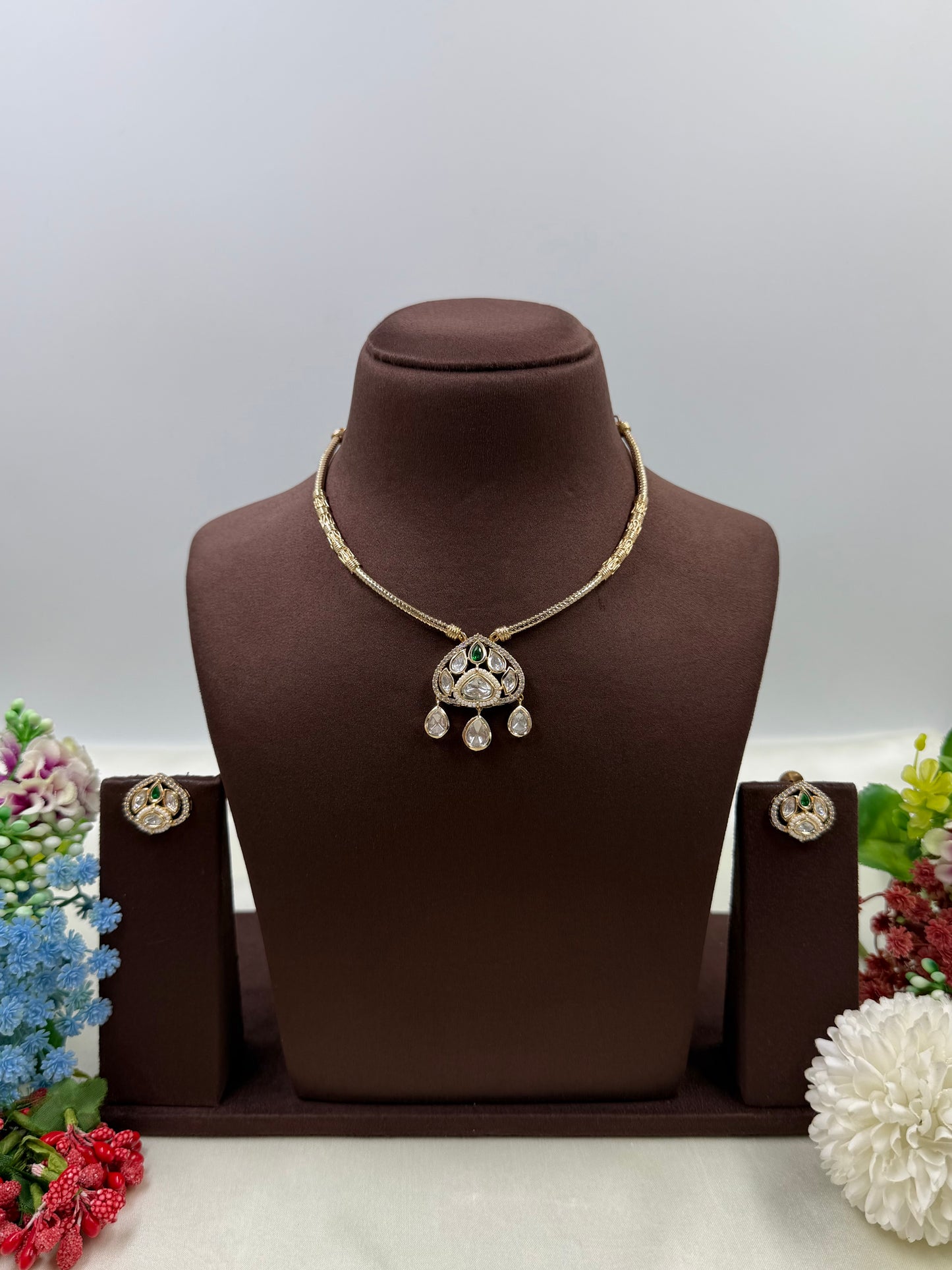 Jennifer Moissanite Hasli Necklace
