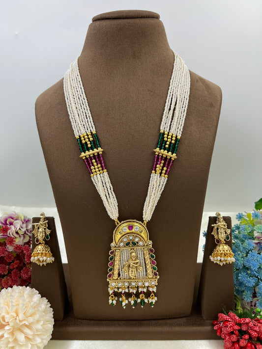 Rajwadi Long Necklace