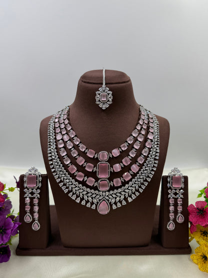 Arathi American Diamond Necklace