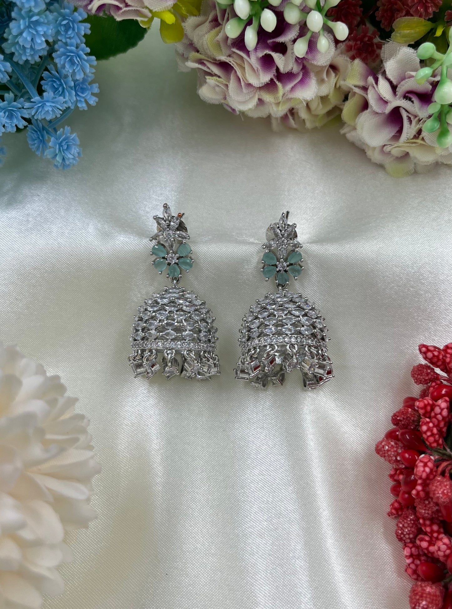 Hiya Ad Brass Jhumka