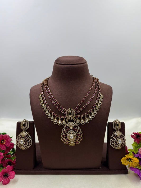 Vidhi Victorian Ad Necklace
