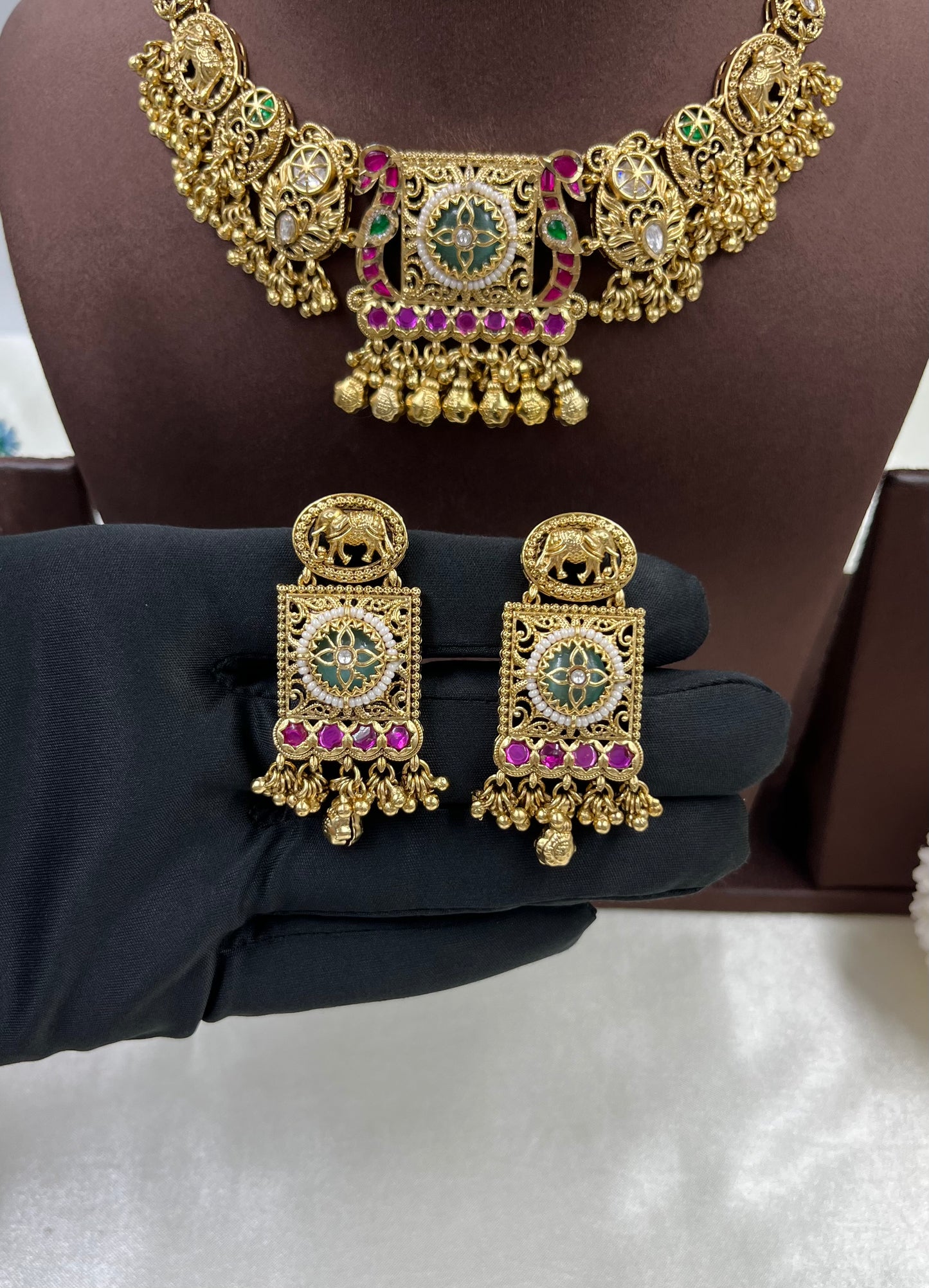 Bani Chorski Antique Gold Necklace