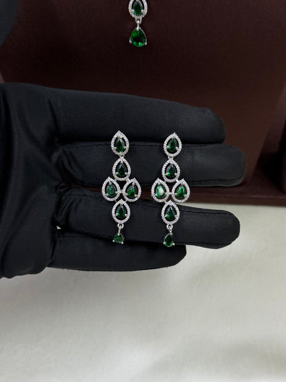 Jasmine American Diamond Necklace