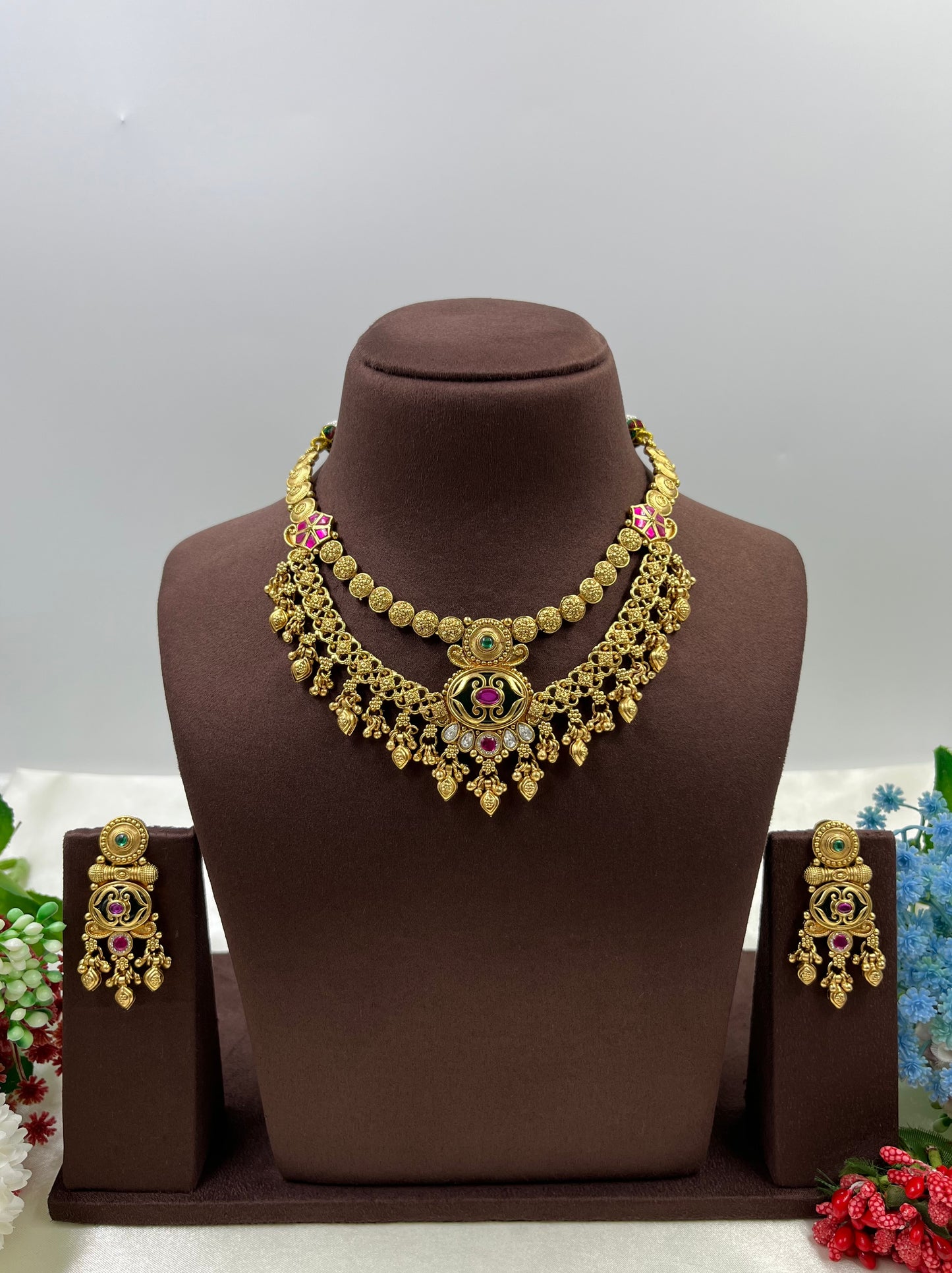 Anika Heritage Necklace Set