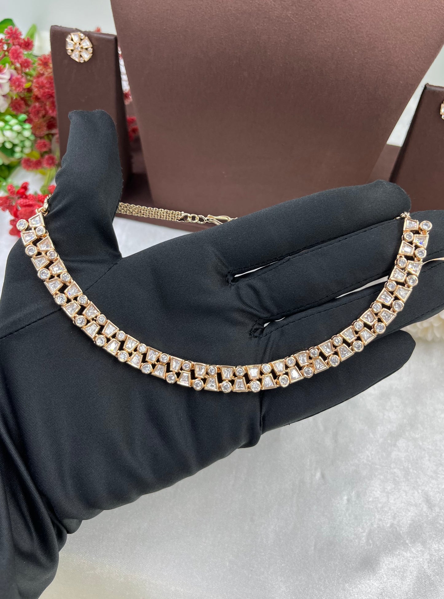 Krisha Moissanite Necklace