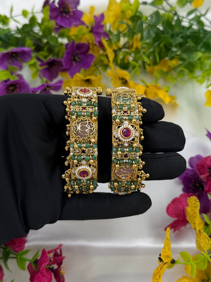Swara Heritage Bangles (Openable)