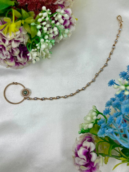 Pooja Moissanite Nose Ring