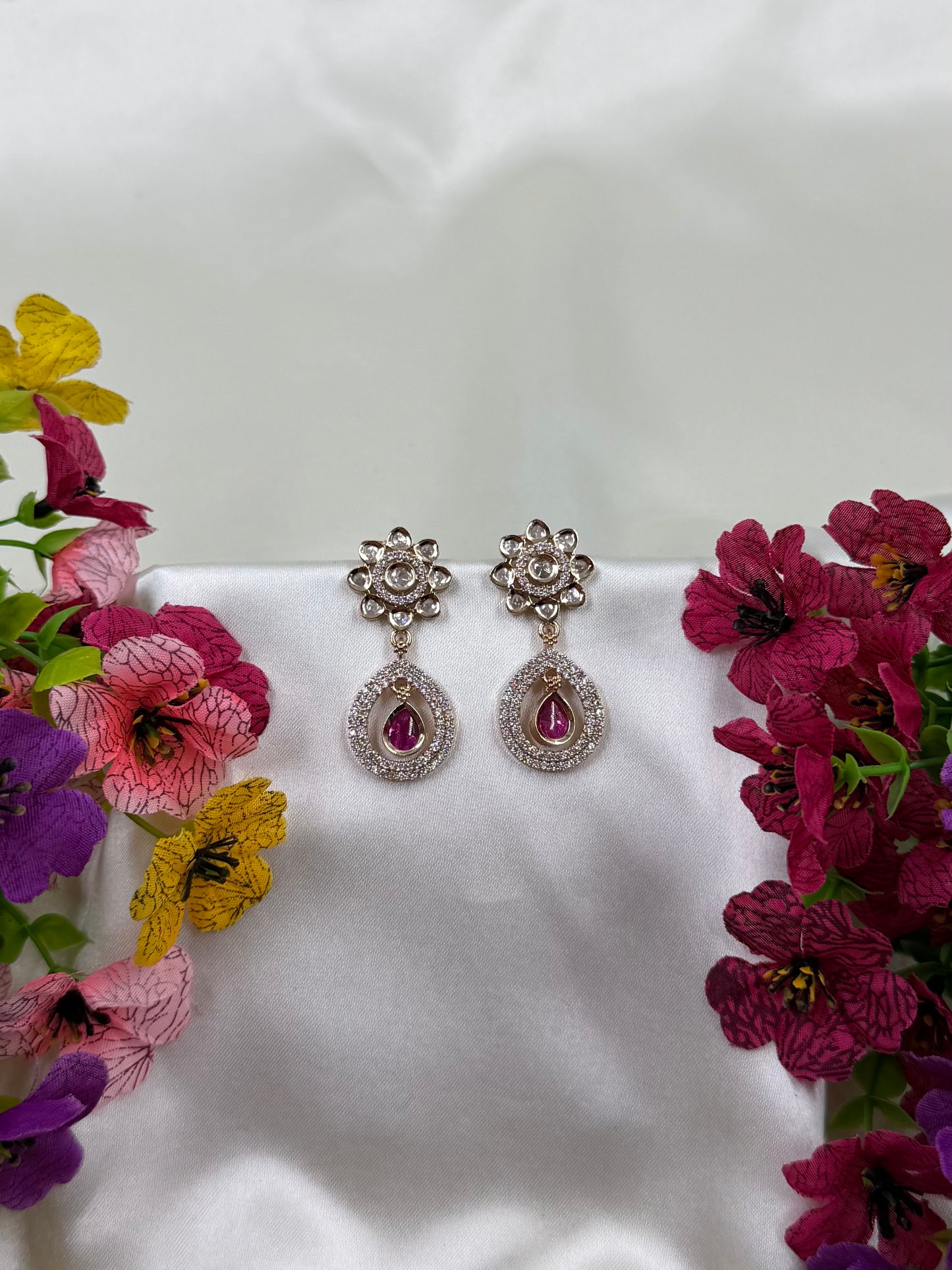 Melina Moissanite Earring