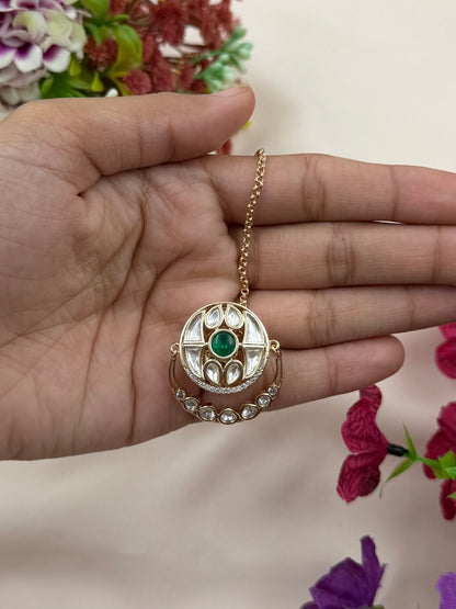 Sunita Moissanite Mang Tika
