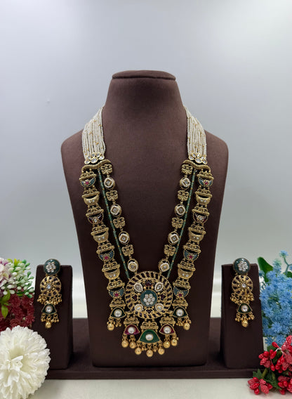 Sakshi Heritage Long Necklace Set