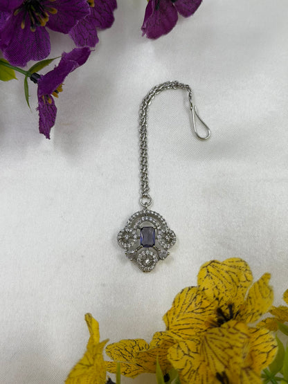 Sanjana American Diamond Mang Tika