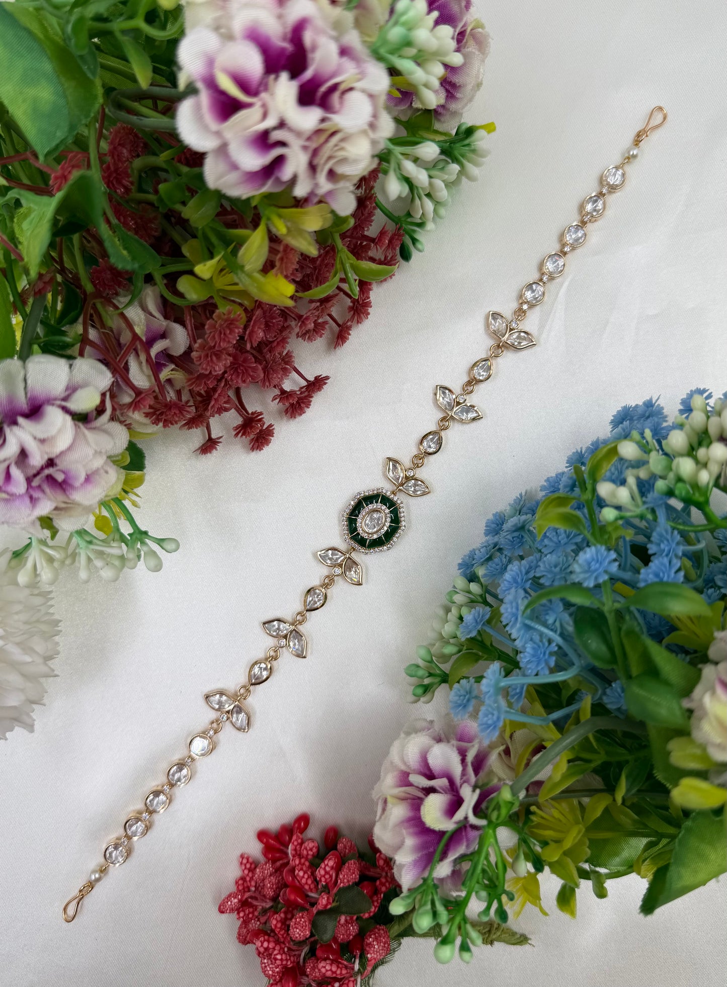 Tanirika Moissanite Sheesh Patti