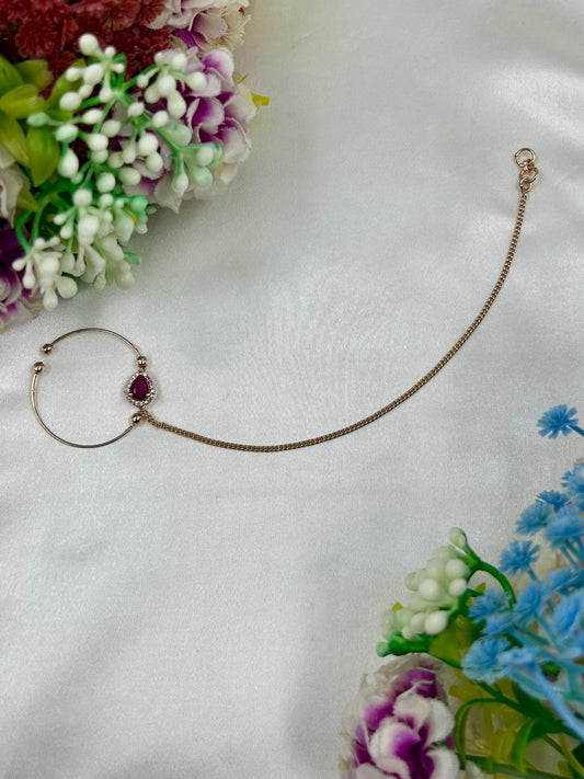 Urmila Moissanite Nose Ring