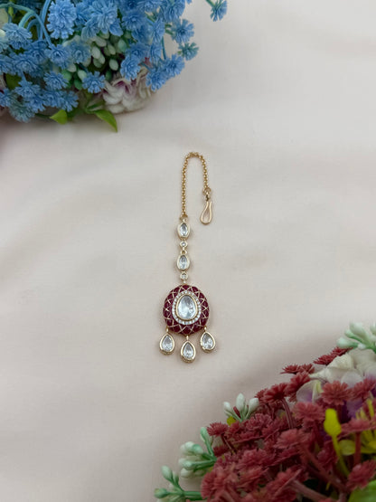 Rasika Moissanite Mang Tika