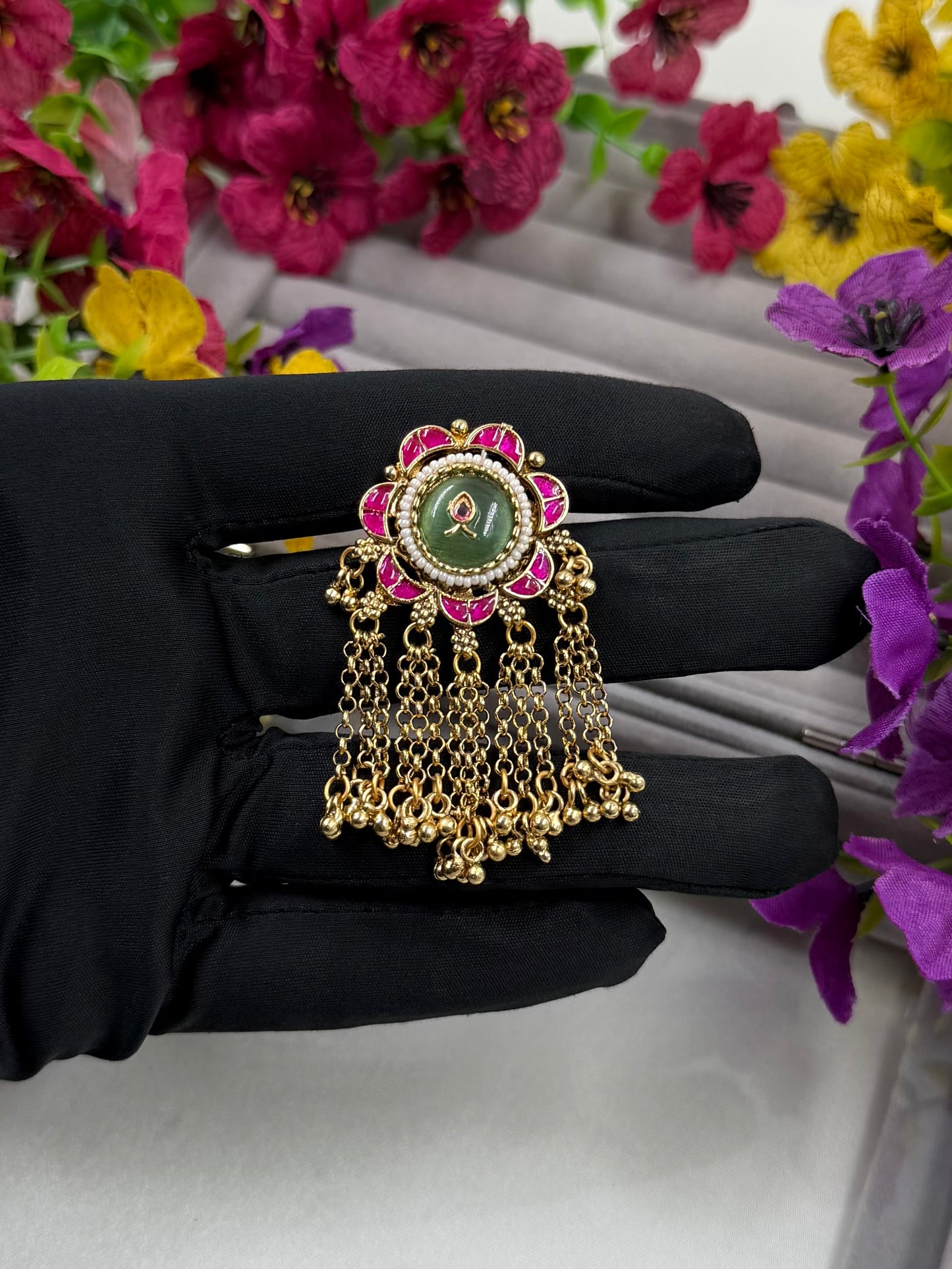 Ishani Heritage Chorski Ring (Adjustable)
