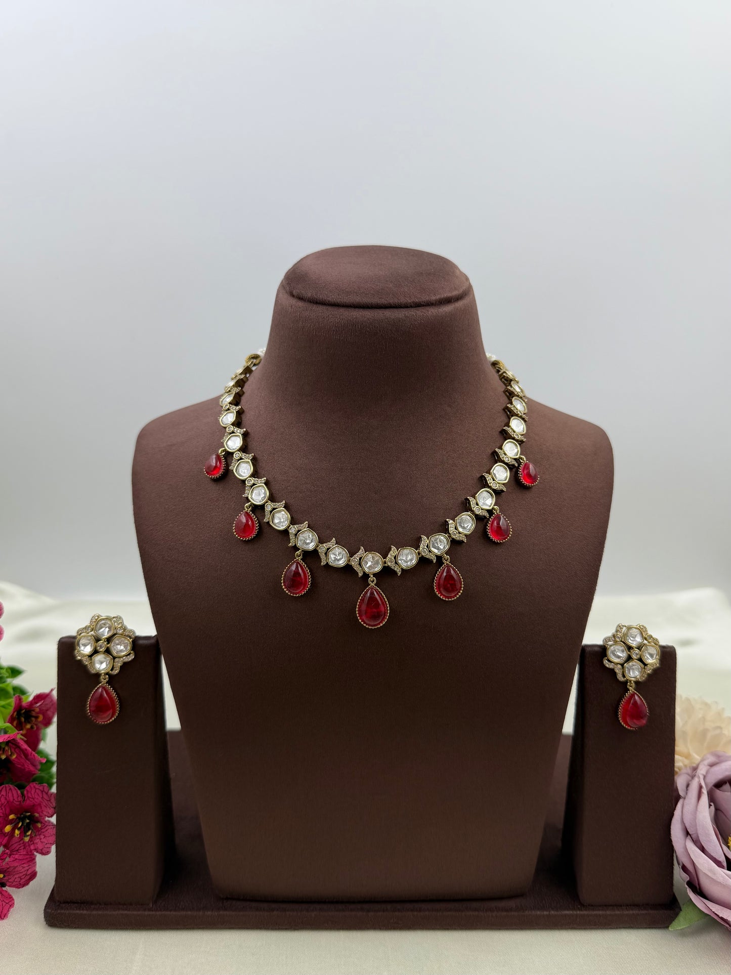 Sheetal Premium Victorian Necklace Set